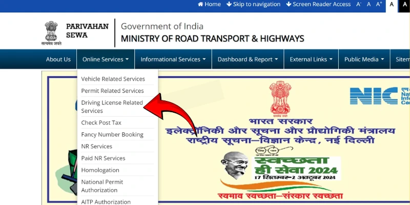 Apply For Driving Licence